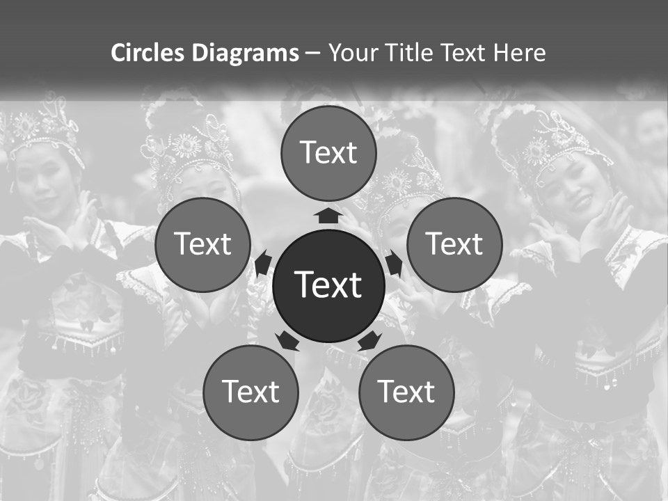 Colors Tradition Mickey PowerPoint Template