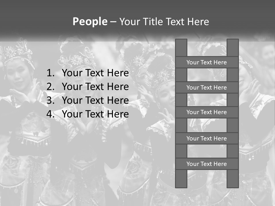 Colors Tradition Mickey PowerPoint Template