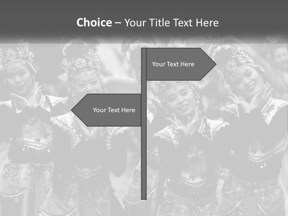 Colors Tradition Mickey PowerPoint Template