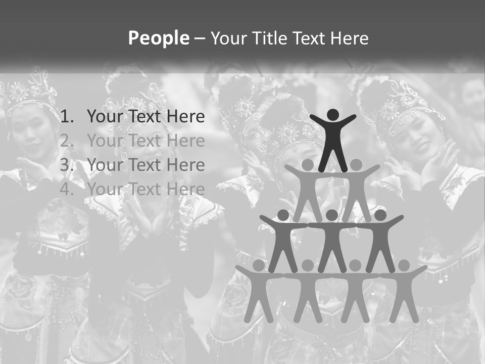 Colors Tradition Mickey PowerPoint Template