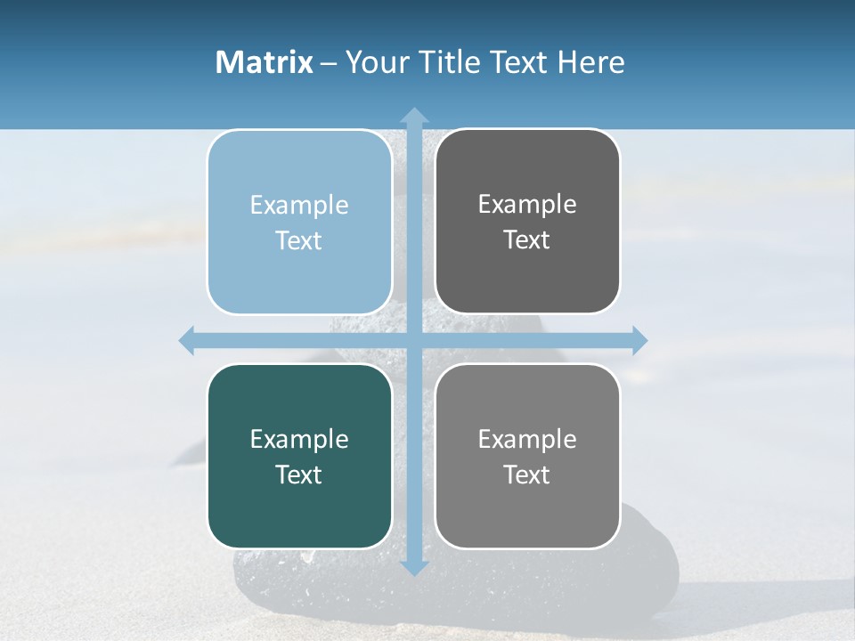 Water Meditation Outdoors PowerPoint Template