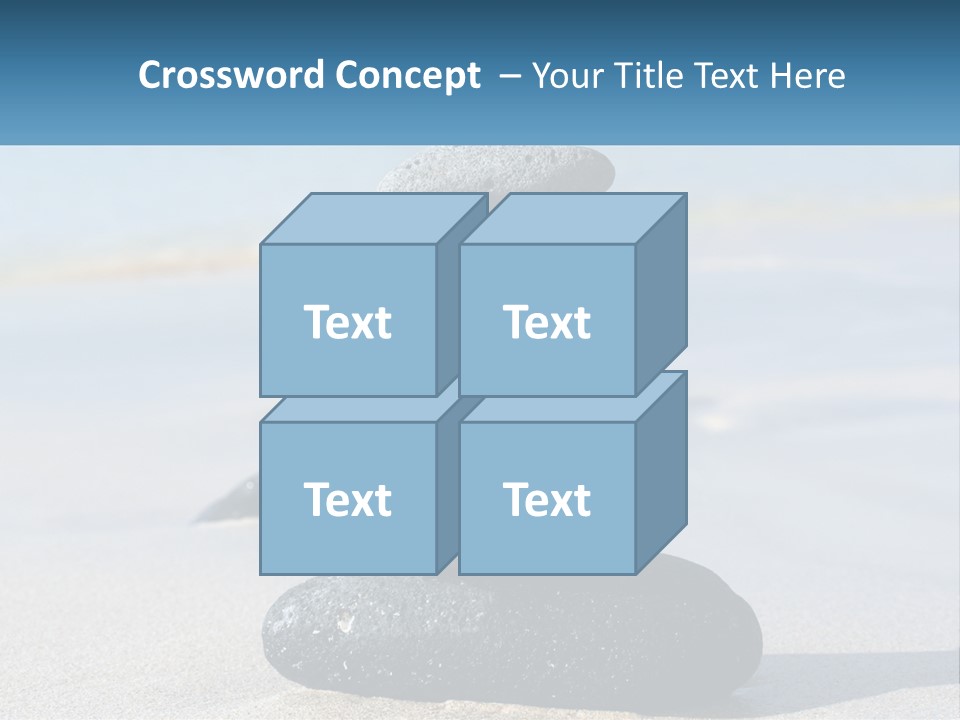 Water Meditation Outdoors PowerPoint Template