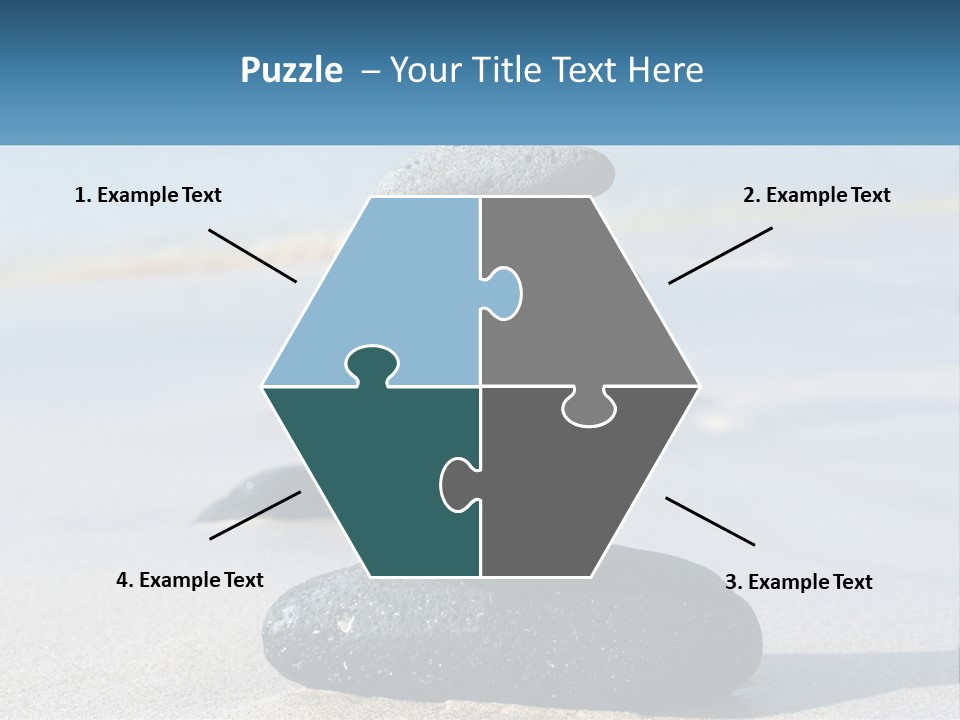 Water Meditation Outdoors PowerPoint Template