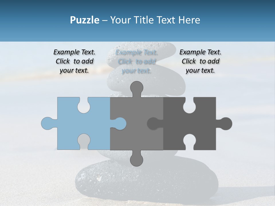 Water Meditation Outdoors PowerPoint Template