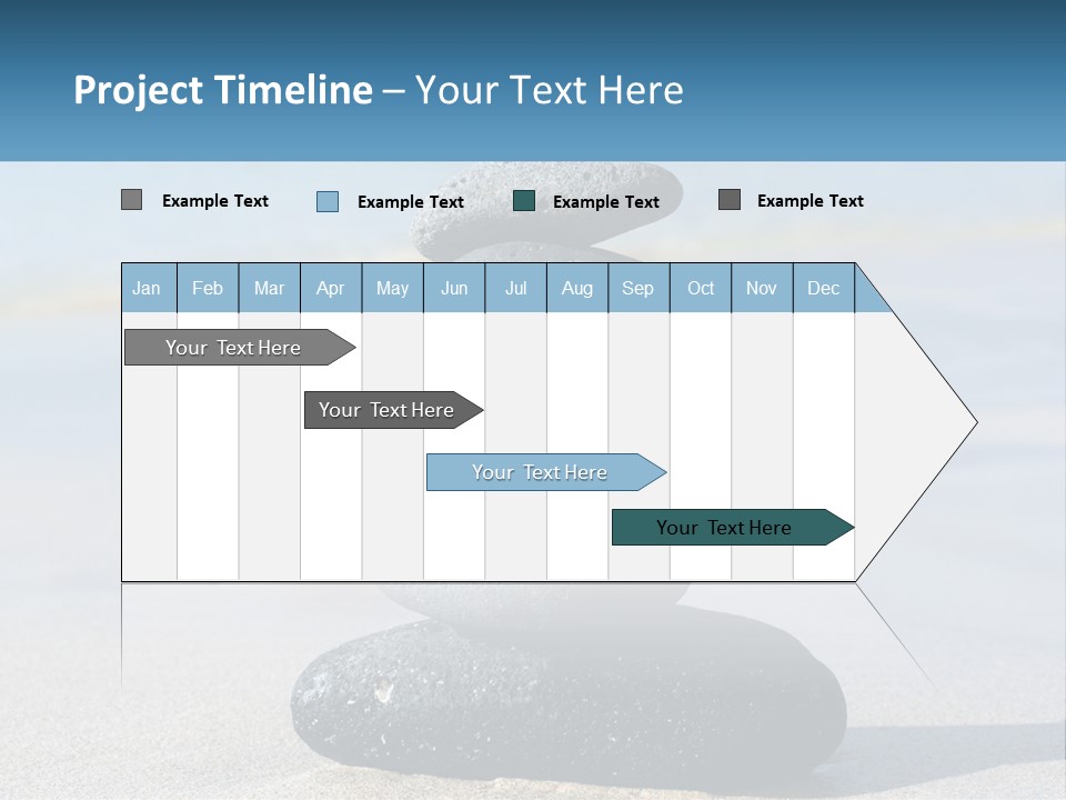 Water Meditation Outdoors PowerPoint Template