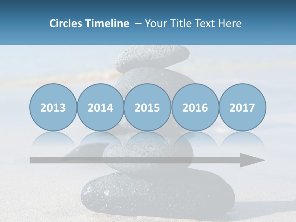 Water Meditation Outdoors PowerPoint Template