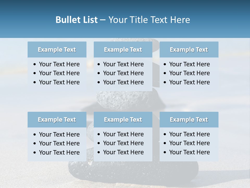 Water Meditation Outdoors PowerPoint Template