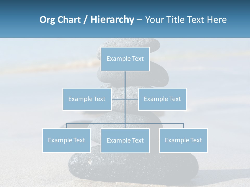 Water Meditation Outdoors PowerPoint Template