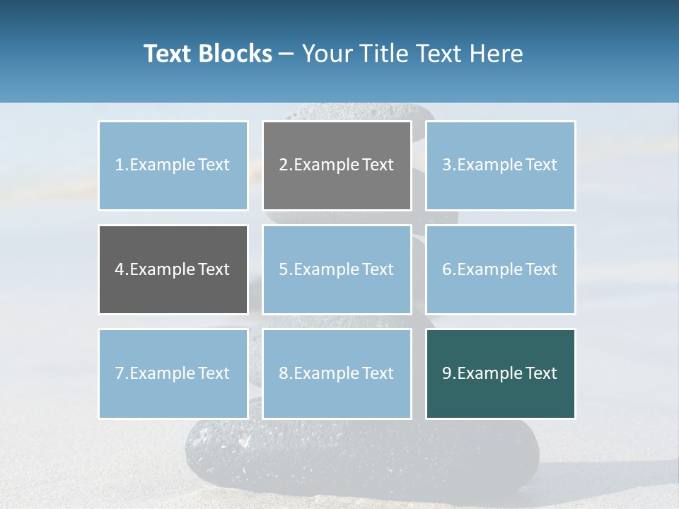 Water Meditation Outdoors PowerPoint Template