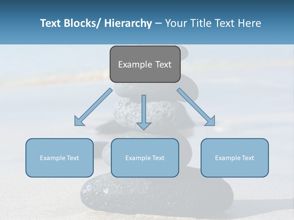 Water Meditation Outdoors PowerPoint Template