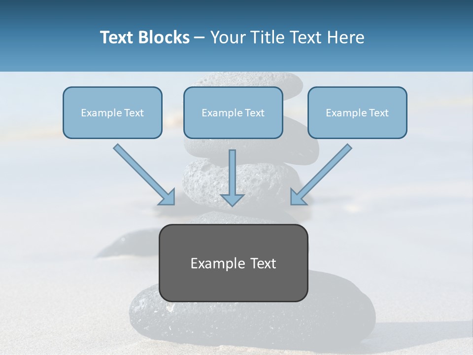 Water Meditation Outdoors PowerPoint Template