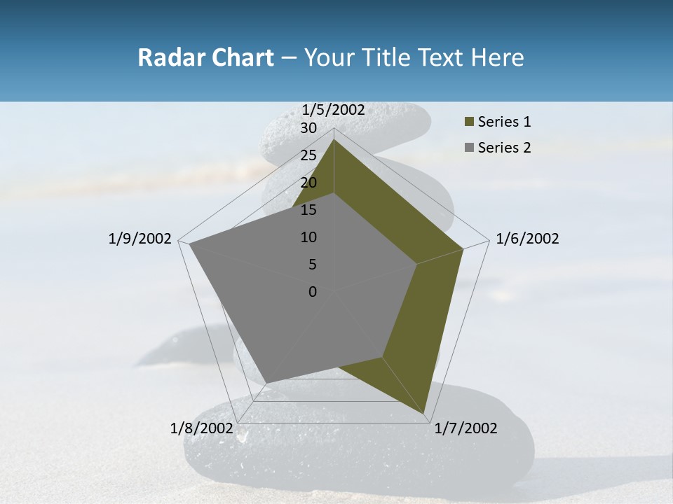 Water Meditation Outdoors PowerPoint Template