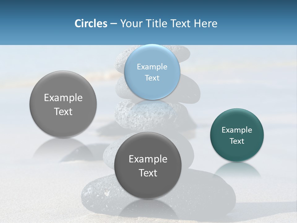 Water Meditation Outdoors PowerPoint Template