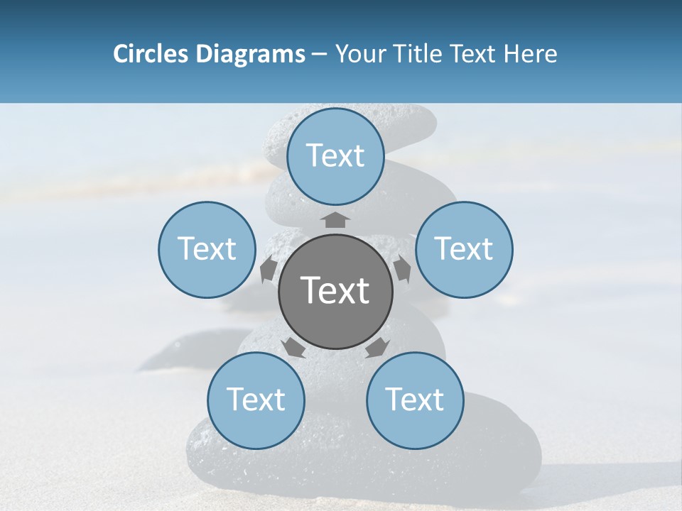 Water Meditation Outdoors PowerPoint Template