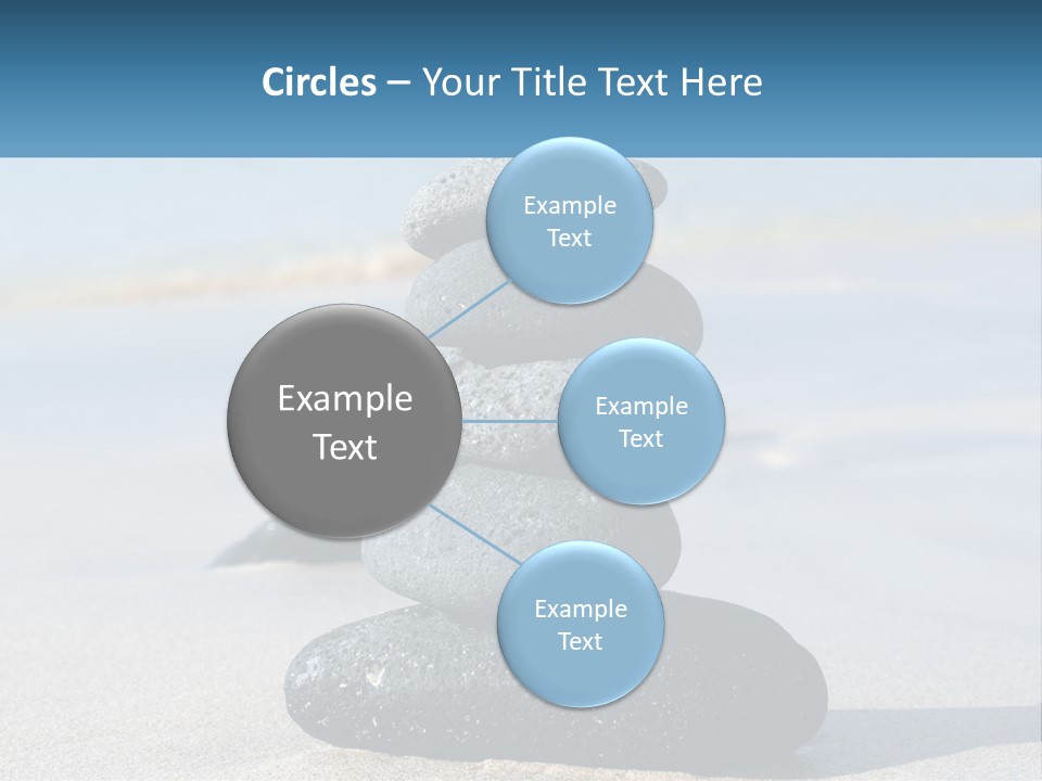 Water Meditation Outdoors PowerPoint Template