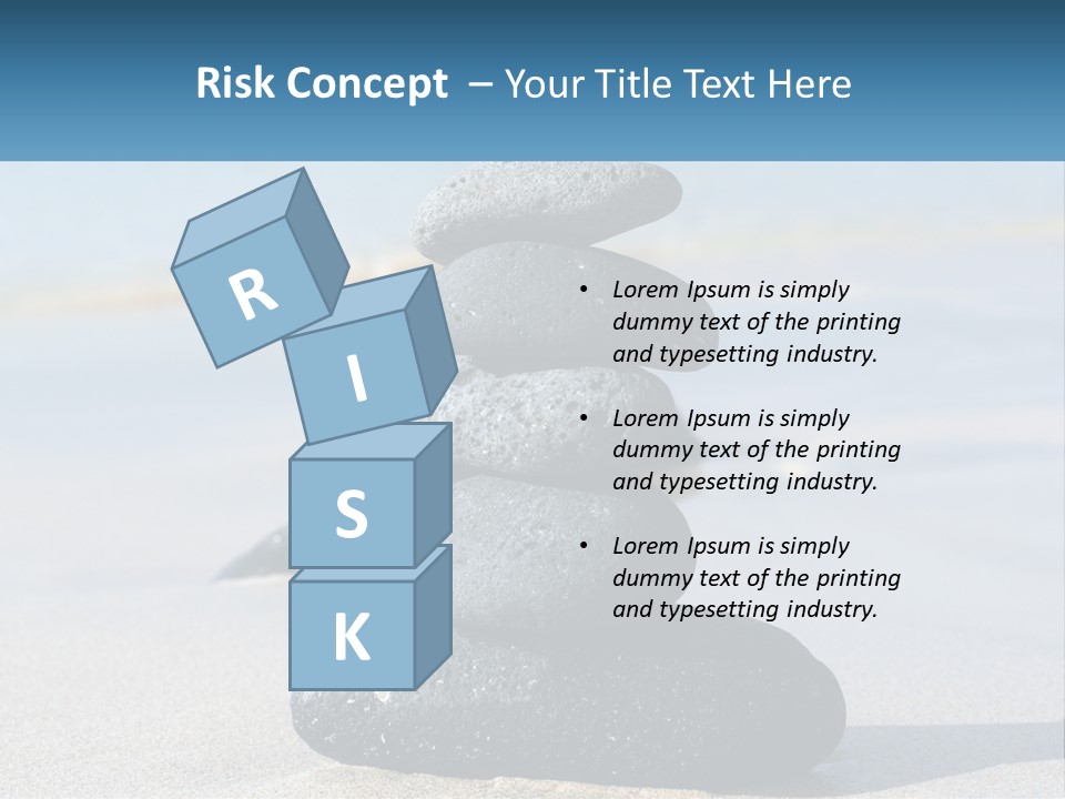 Water Meditation Outdoors PowerPoint Template