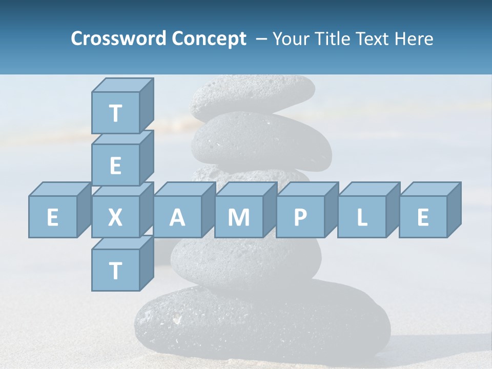 Water Meditation Outdoors PowerPoint Template