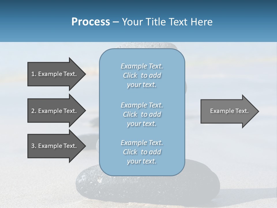 Water Meditation Outdoors PowerPoint Template