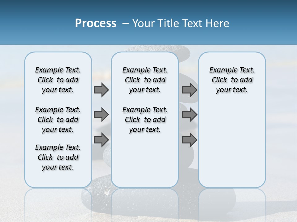 Water Meditation Outdoors PowerPoint Template