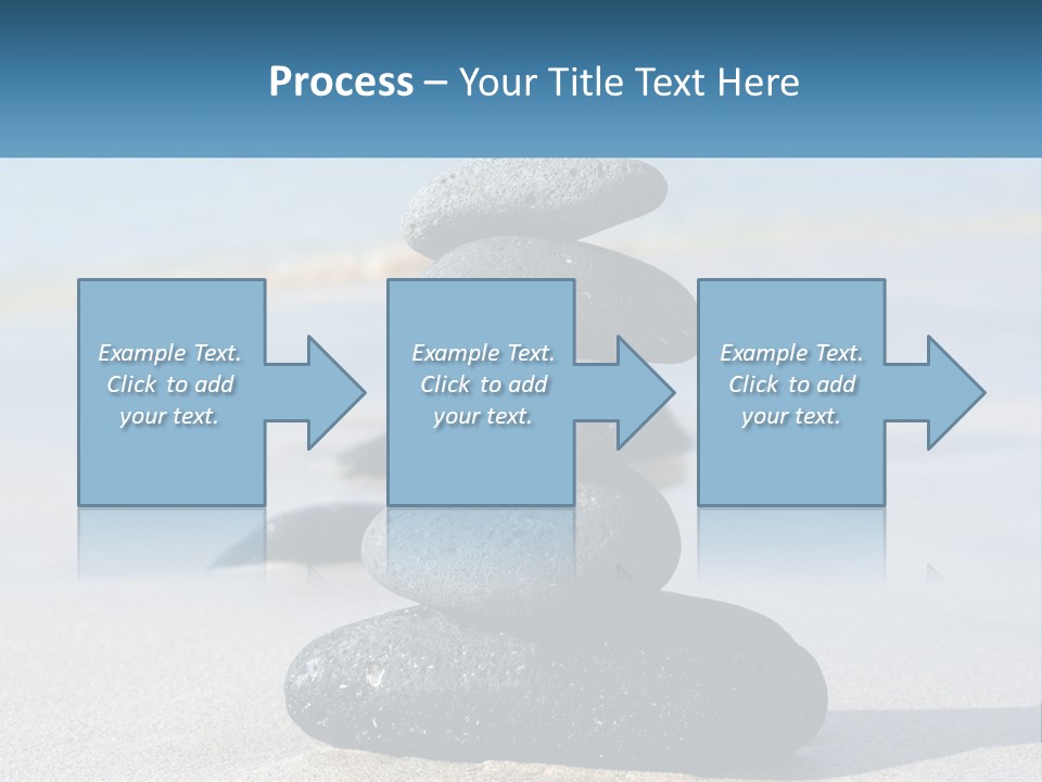 Water Meditation Outdoors PowerPoint Template