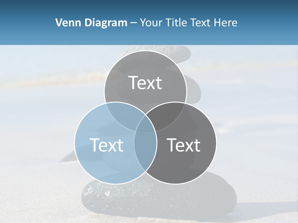 Water Meditation Outdoors PowerPoint Template