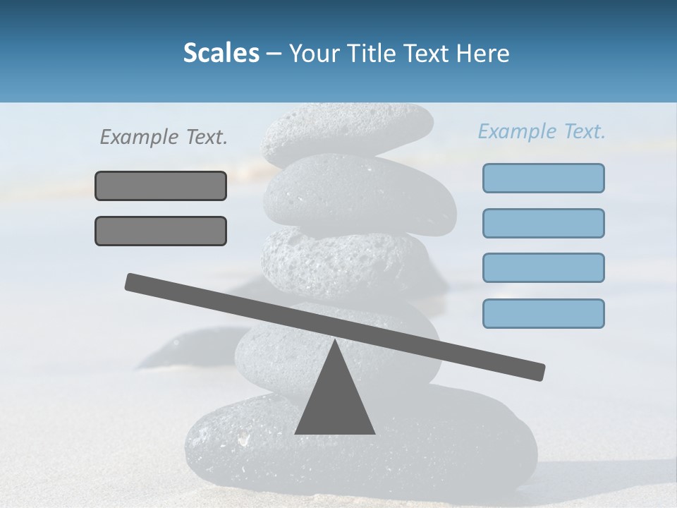 Water Meditation Outdoors PowerPoint Template