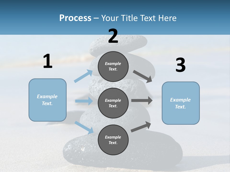 Water Meditation Outdoors PowerPoint Template