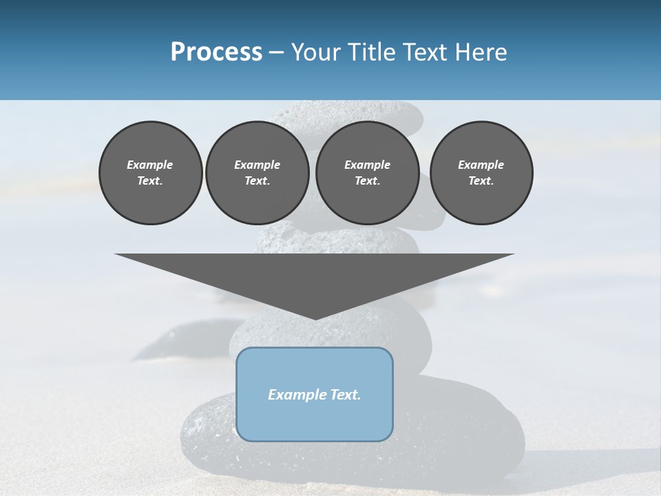 Water Meditation Outdoors PowerPoint Template