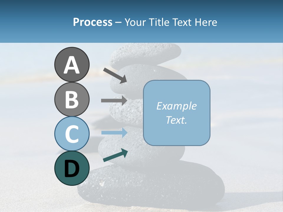 Water Meditation Outdoors PowerPoint Template