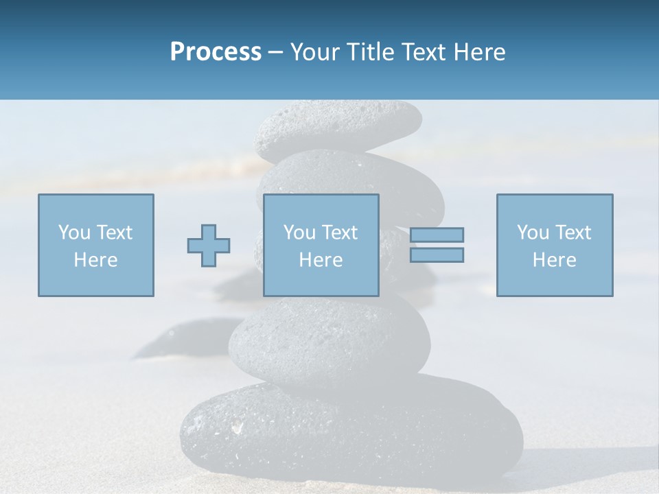 Water Meditation Outdoors PowerPoint Template