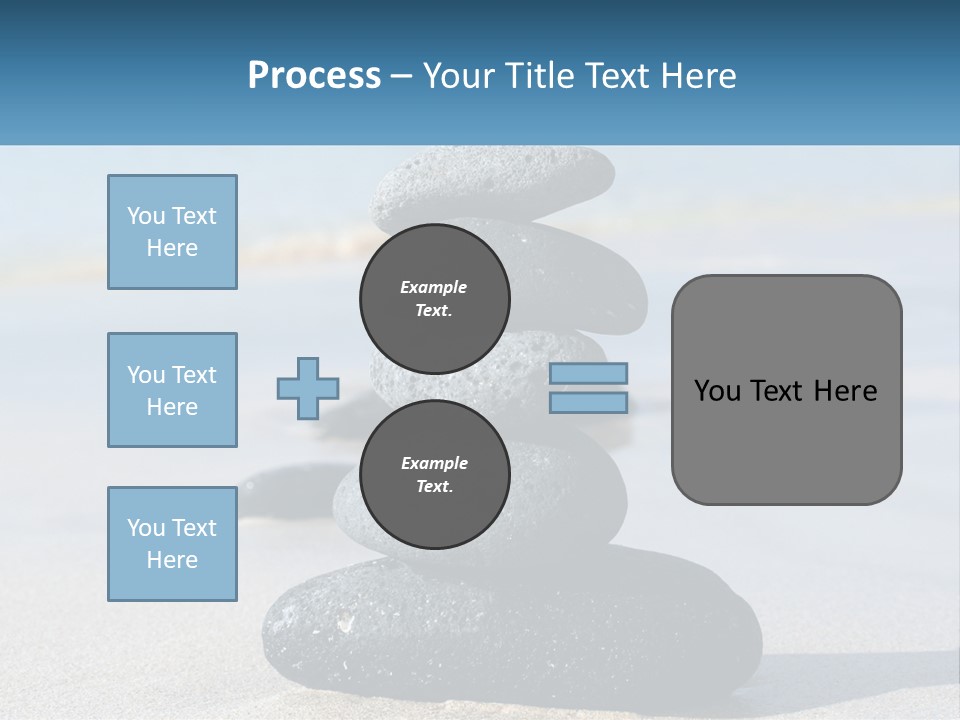 Water Meditation Outdoors PowerPoint Template