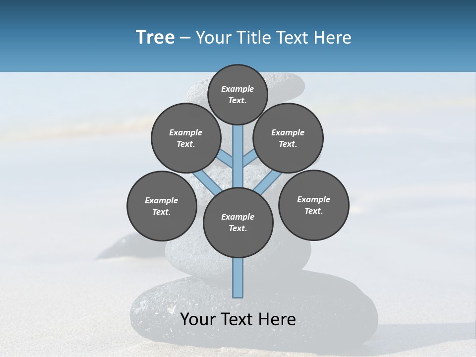 Water Meditation Outdoors PowerPoint Template