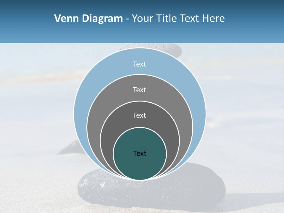 Water Meditation Outdoors PowerPoint Template