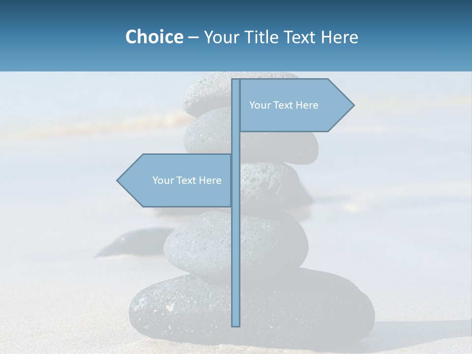 Water Meditation Outdoors PowerPoint Template