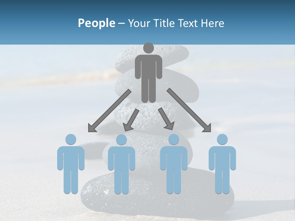 Water Meditation Outdoors PowerPoint Template