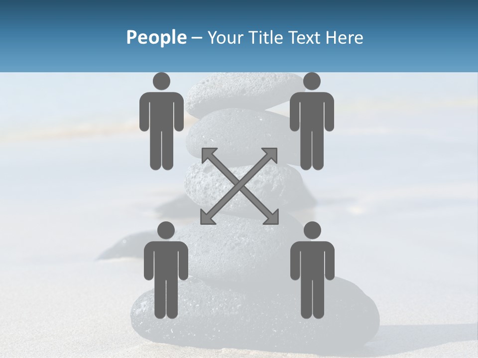 Water Meditation Outdoors PowerPoint Template