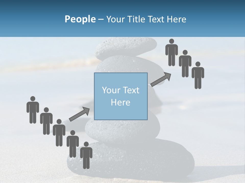 Water Meditation Outdoors PowerPoint Template