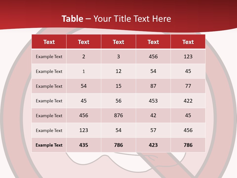 Victory Human Silhouette PowerPoint Template