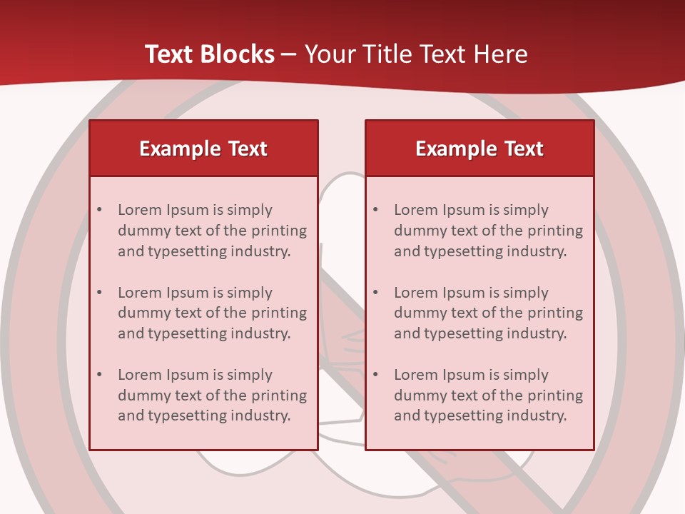 Victory Human Silhouette PowerPoint Template