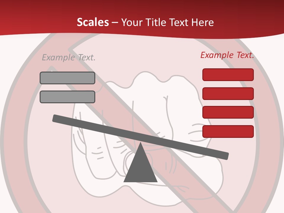 Victory Human Silhouette PowerPoint Template