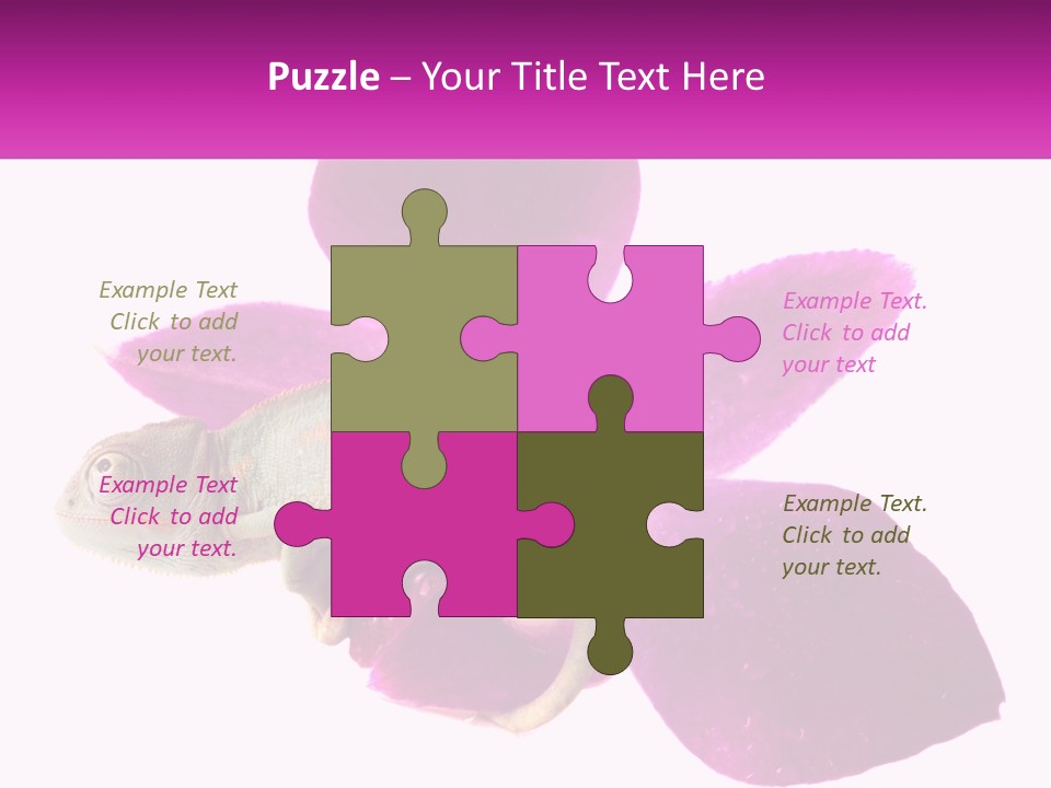 Summer Single Raindrop PowerPoint Template