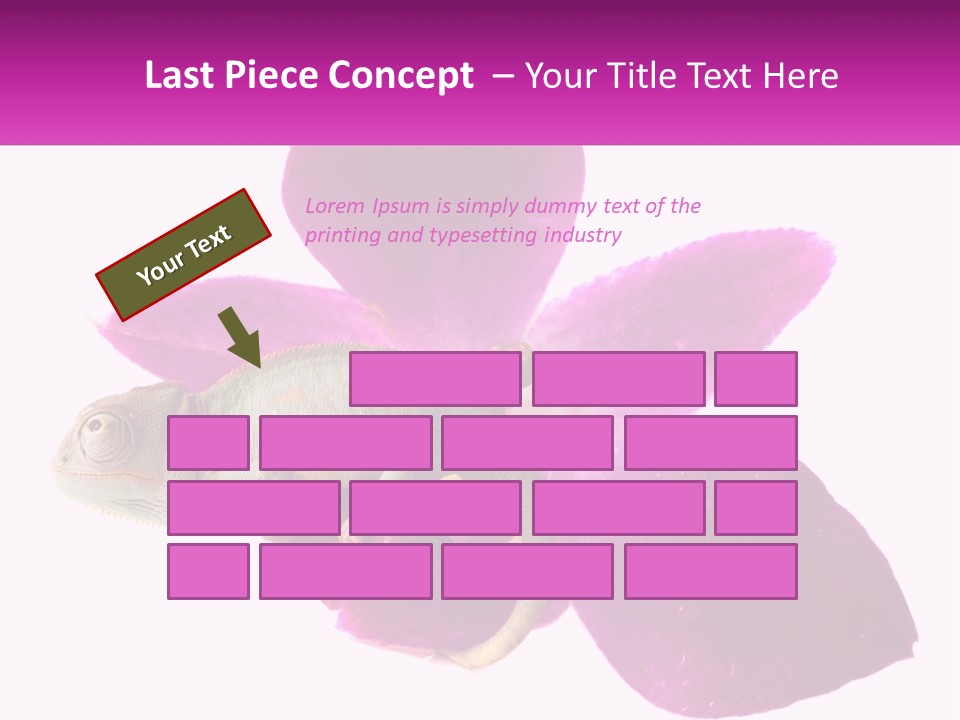 Summer Single Raindrop PowerPoint Template