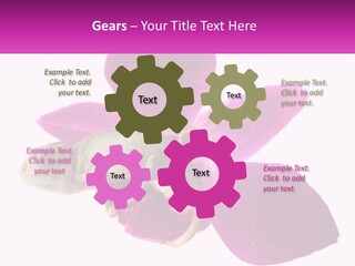 Summer Single Raindrop PowerPoint Template