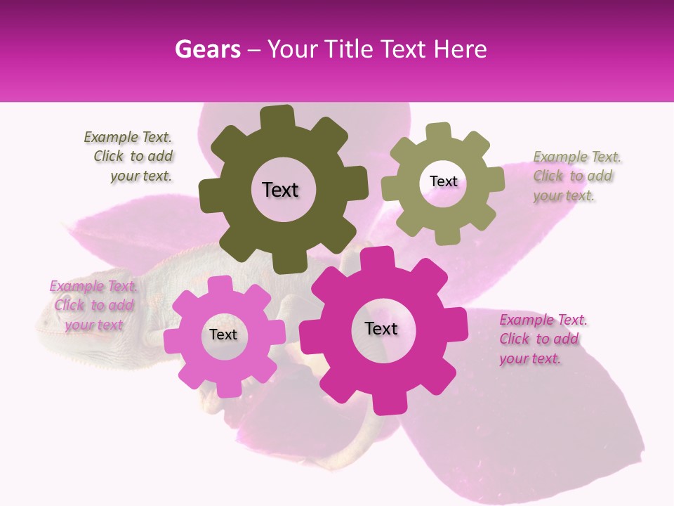 Summer Single Raindrop PowerPoint Template