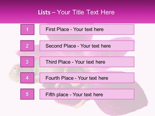 Summer Single Raindrop PowerPoint Template