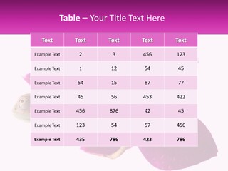 Summer Single Raindrop PowerPoint Template