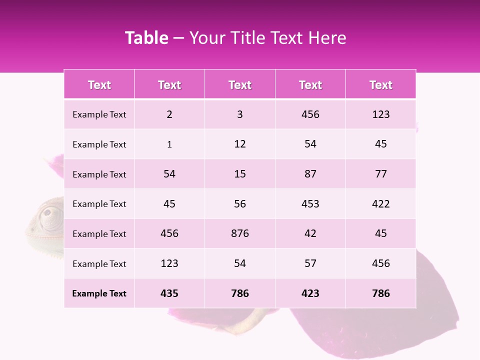 Summer Single Raindrop PowerPoint Template