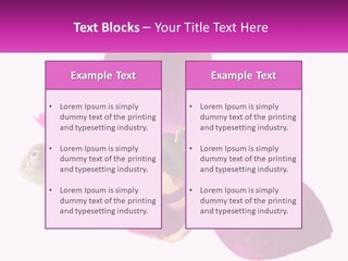 Summer Single Raindrop PowerPoint Template