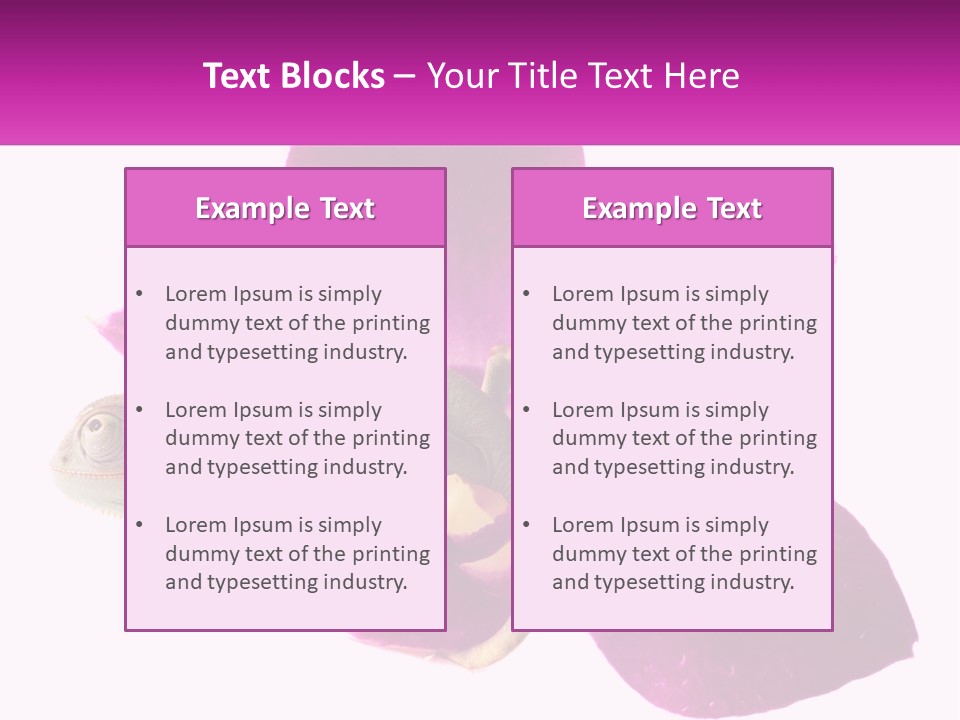 Summer Single Raindrop PowerPoint Template