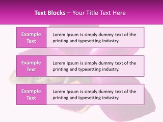 Summer Single Raindrop PowerPoint Template